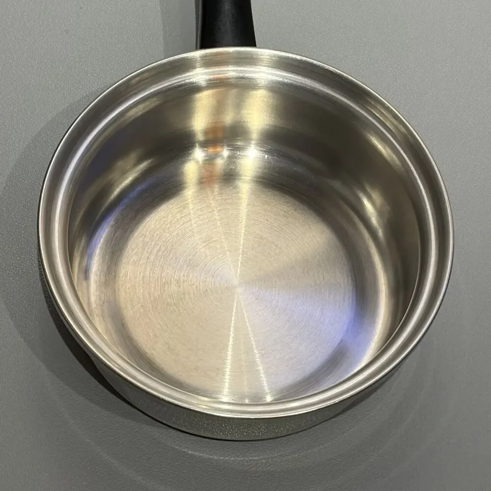 Vintage Colonial 1 Quart Sauce Pot Pan Stainless Steel Heavy Duty 3 Ply 18-8 USA